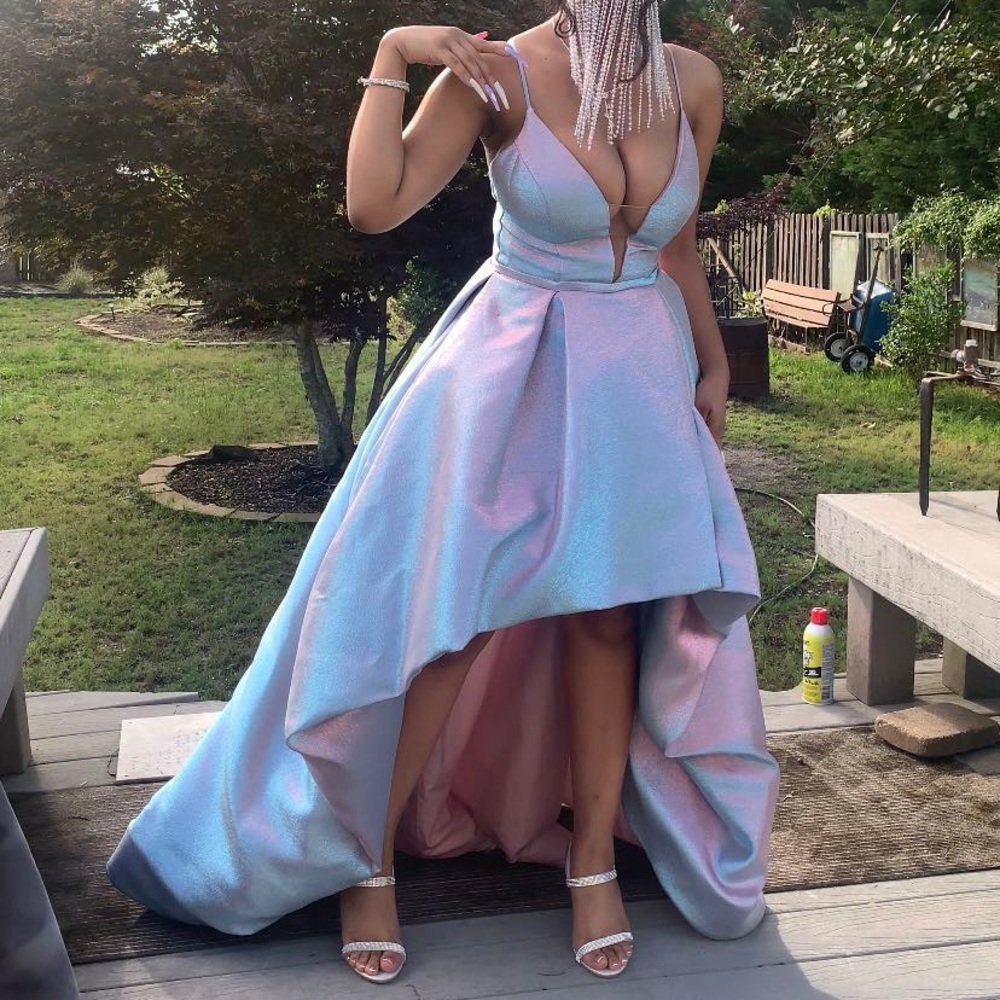 Prom shimmer ball gown . TAKING BEST OFFERS